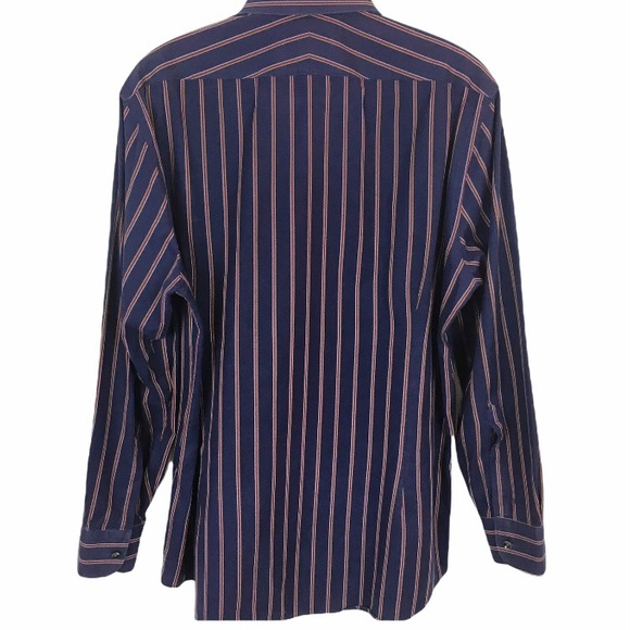 Charles Tyrwhitt Extra Slim Fit Striped Dress Shirt 16/33 - Picture 2 of 7